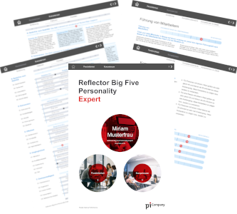 Ergebnisberichte Reflector Big Five Personality und Leadership Ergebnisberichte Reflector Big Five Personality und Leadership